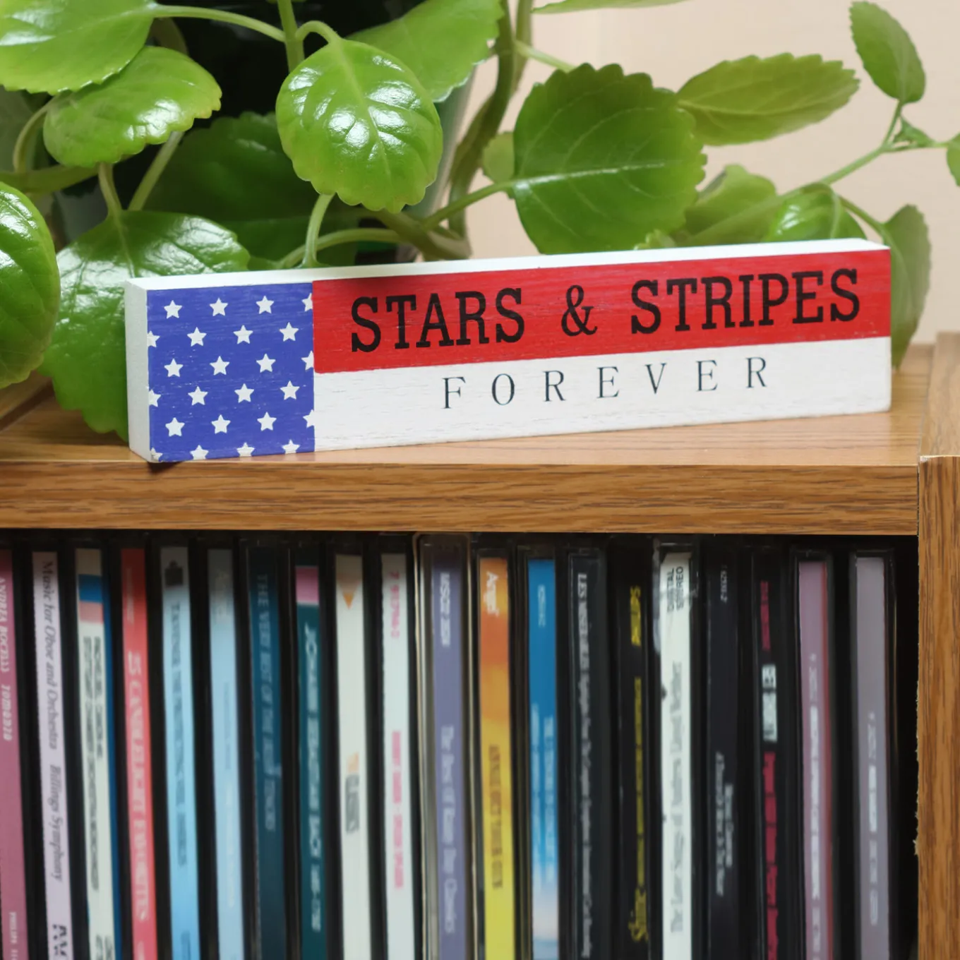 19 in. Patriotic Stars & Stripes Forever Table Decoration