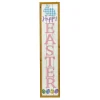 43 in. Pink Easter Sign Porch Decoration