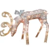 28 in. Reindeer Decoration with LED Lights