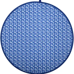 57 in. Round Pop-Open Travel Blanket