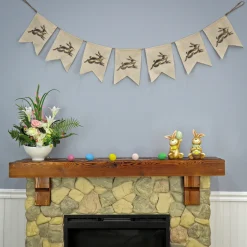 70 in. Running Easter Bunnies Hanging Banner Decoration