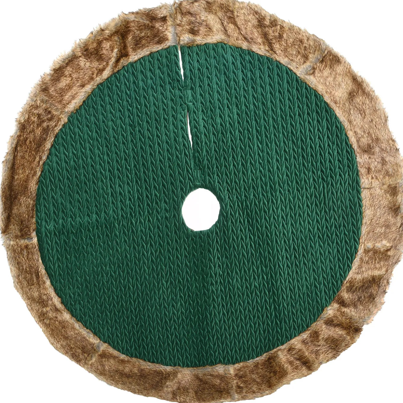 52 in. Rural Homestead Collection Quilted Tree Skirt