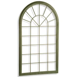 51 in. Spring Metal Trellis Window Frame