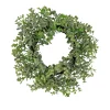 14 in. Spring Table Wreath with Eucalyptus Leaf Stems