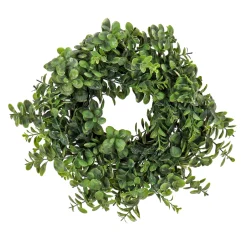 16 in. Spring Table Wreath with Button Leaf
