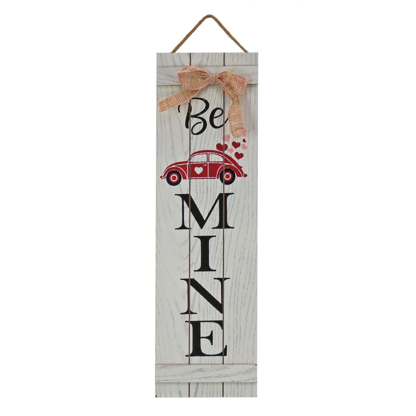 24 in. Valentine's 'Be Mine' Hanging Wall Decoration