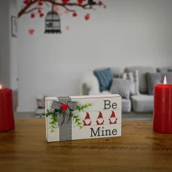 9 in. Valentine's 'Be Mine' Tabletop Decoration