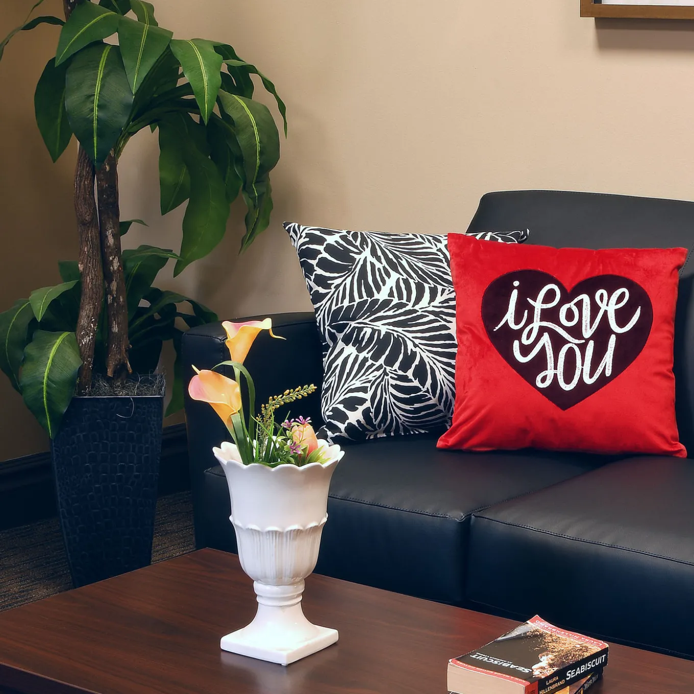 16 in. Valentine's 'I Love You' Pillow Decoration