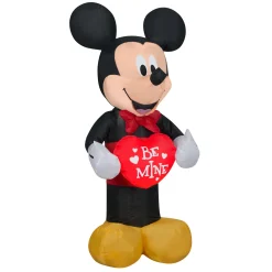 42 in. Valentine's Inflatable Mickey Mouse with LED Lights