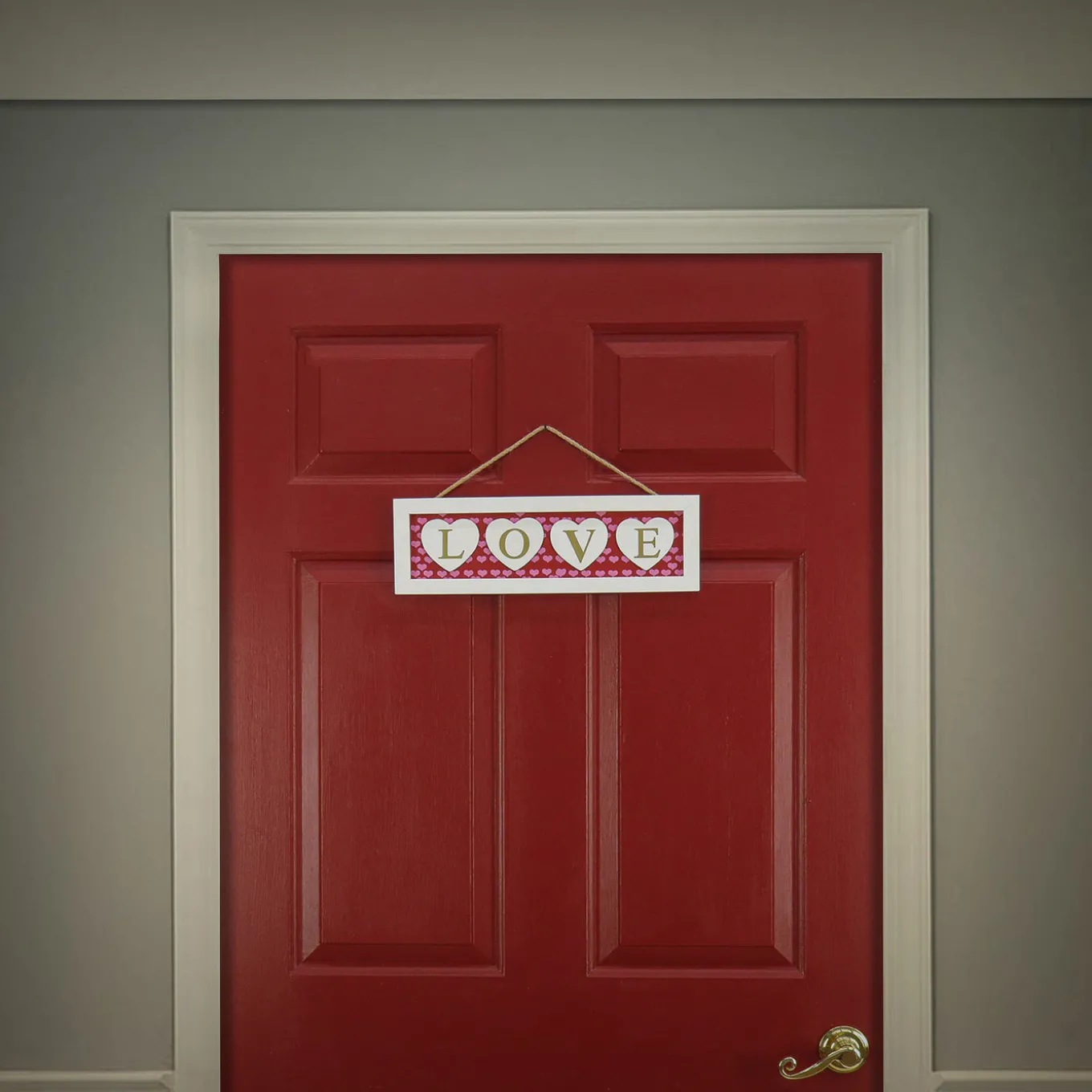 16 in. Valentine's 'LOVE' Hanging Wall Decoration