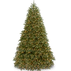 9ft. Pre-Lit Jersey Fraser Fir Tree with Clear Lights