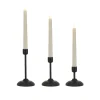 HGTV Home Collection Flameless Heritage Candle Set, Black Base