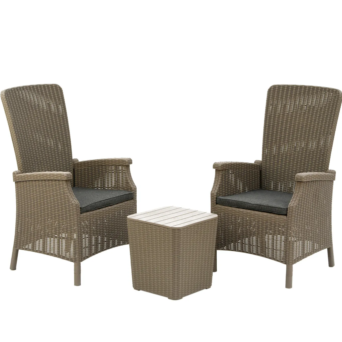 3-Piece Bracknell Collection All-Weather Chat Set