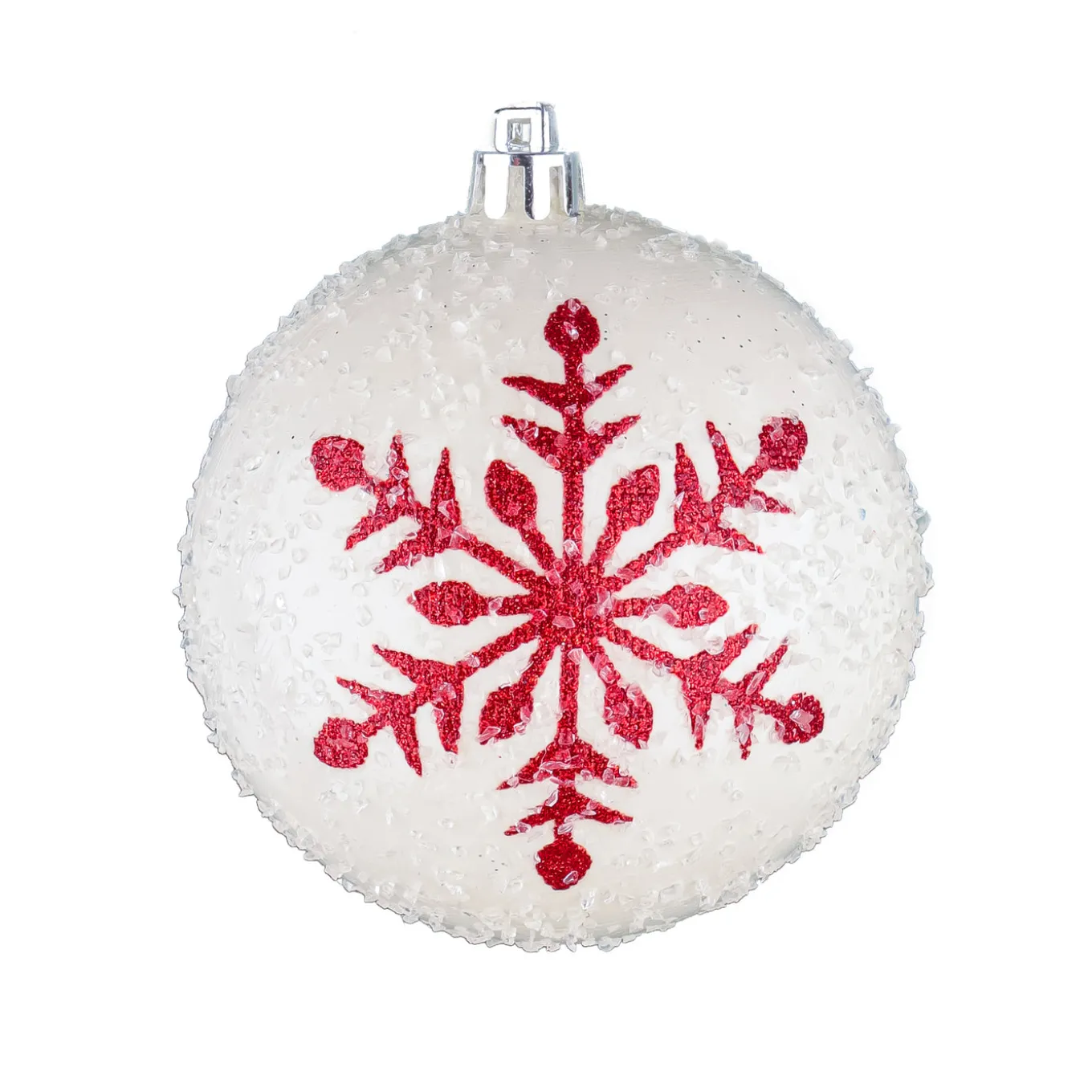 6-Piece Shatterproof Snowflake Ornaments