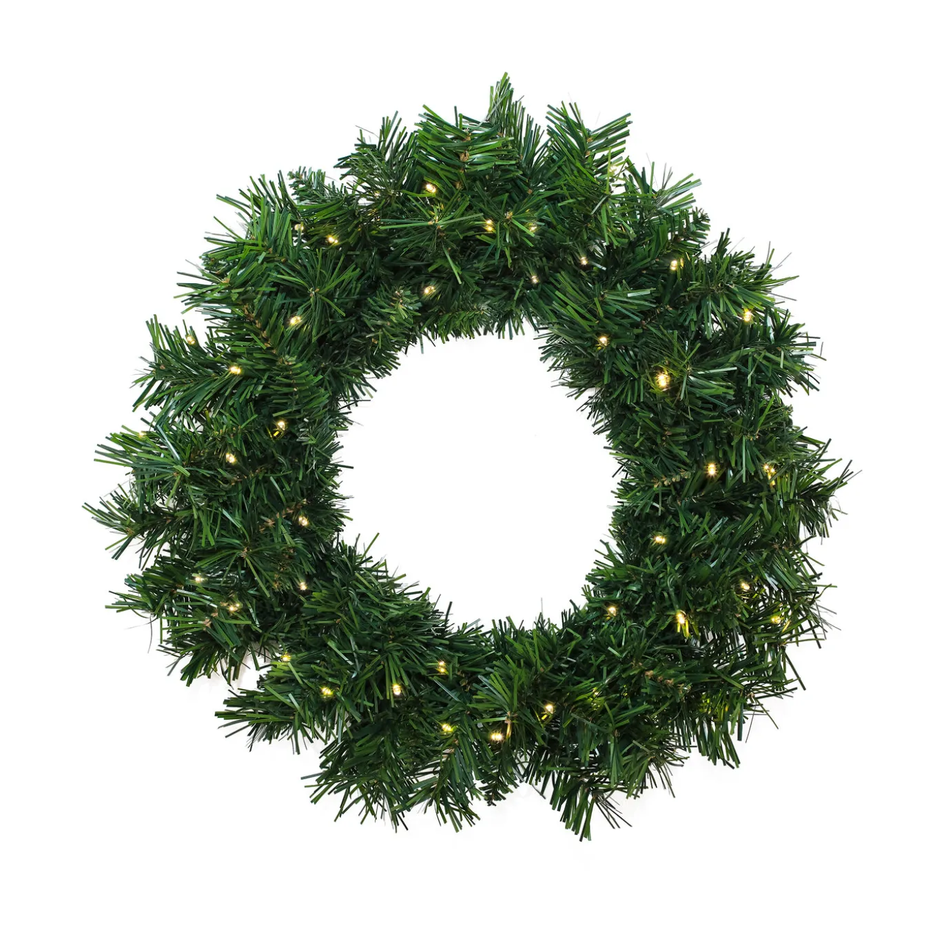 Pre-Lit Warm Welcome Assortment Set of 2 Entrance Trees, 1 Wreath