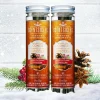Scented Ornaments, 2-Pack- 6ct Bottle, Spiced Pine Cones, Fragrance-Infused Paper Sticks