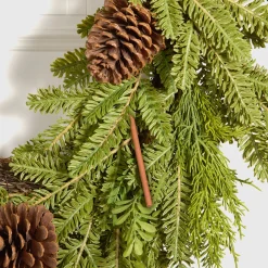 Scented Ornaments, 2-Pack- 6ct Bottle, Spiced Pine Cones, Fragrance-Infused Paper Sticks