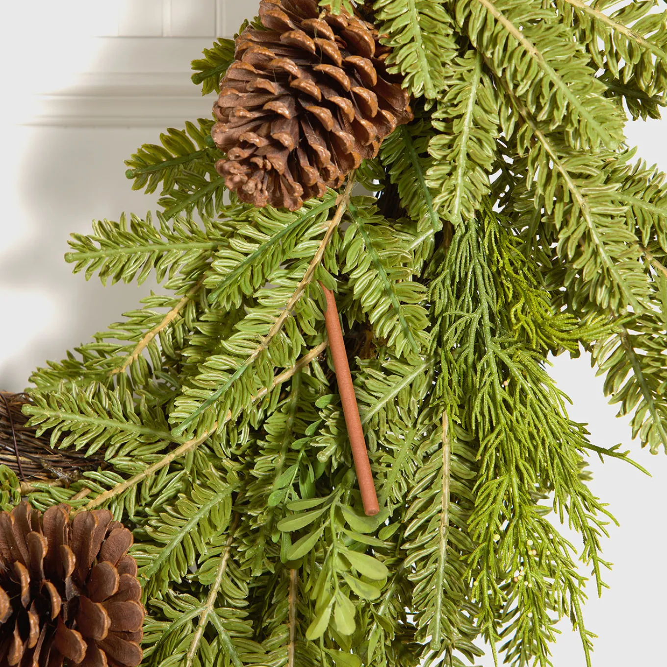 Scented Ornaments, 2-Pack- 6ct Bottle, Spiced Pine Cones, Fragrance-Infused Paper Sticks