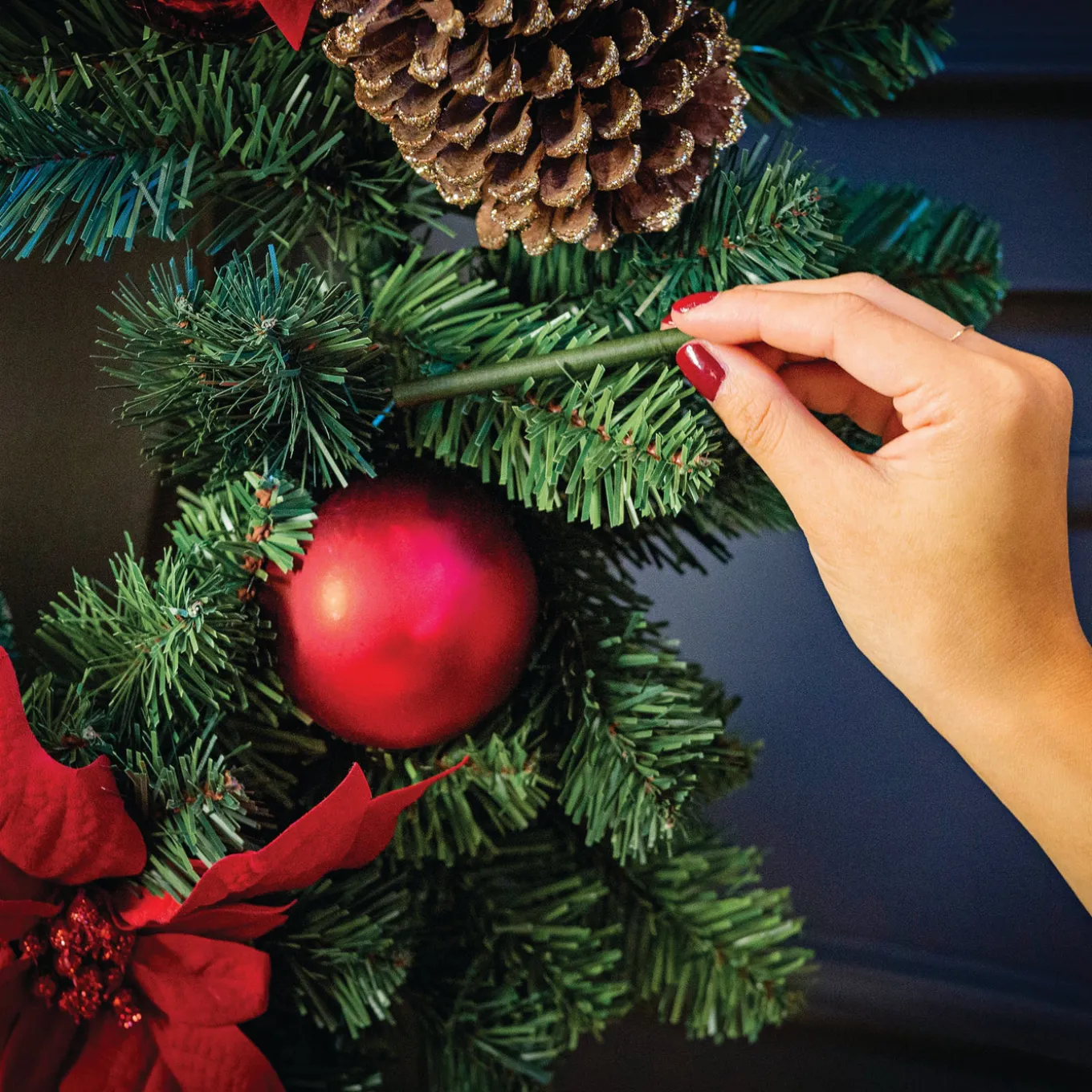 Scented Ornaments, 2-Pack- 6ct Bottle, Christmas Berry, Fragrance-Infused Paper Sticks