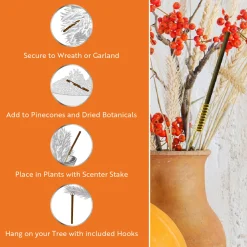 Scentsicles, 6pc Stick, Autumn 'n Apples & Pumpkin 'n Cider- 2 Pack