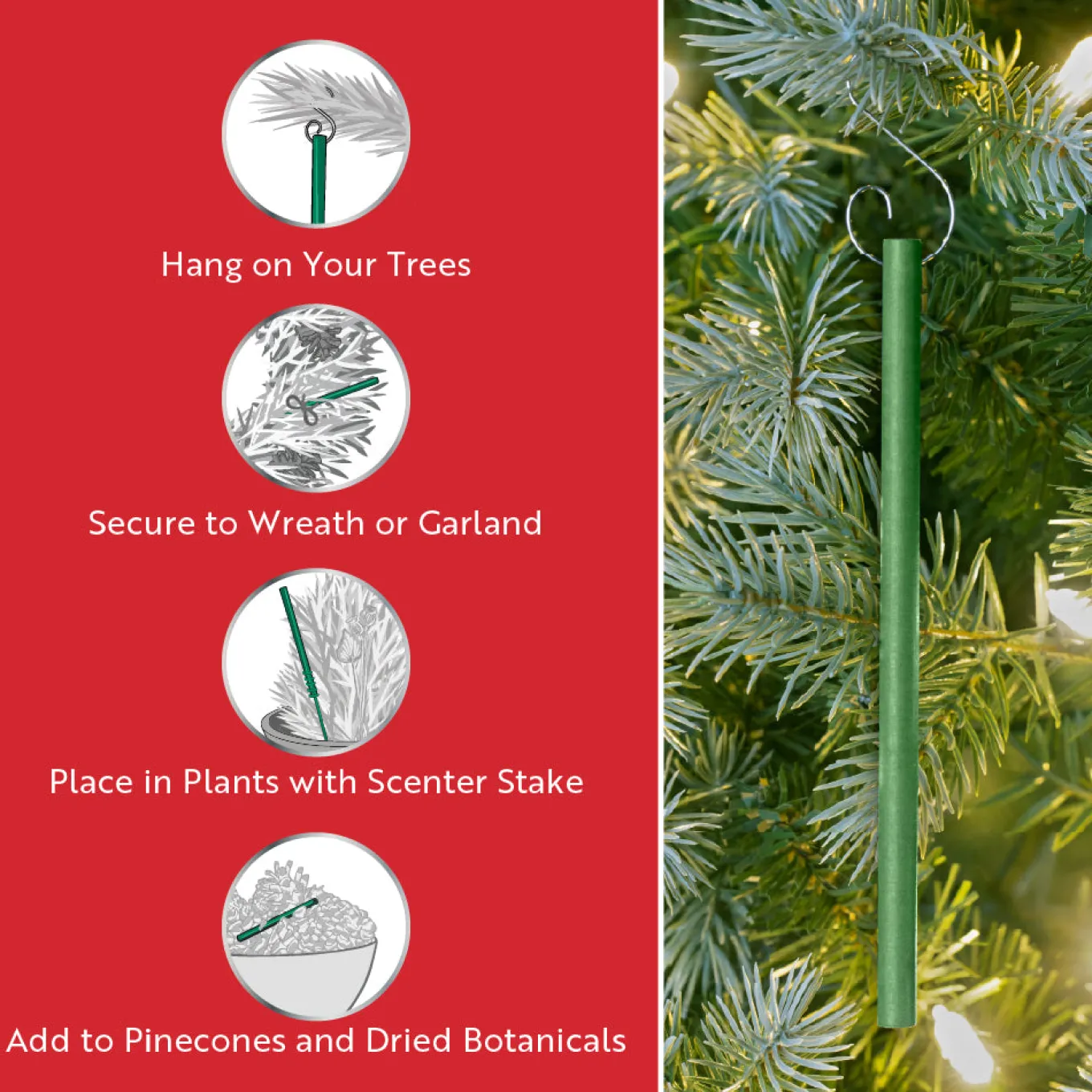 Scentsicles, 6pc Stick, Snowberry Pine - 2 Pack