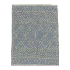 4x6 ft. Cloud Blue Hand Woven Outdoor Rug