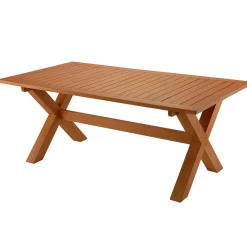 72x38x29 in. Eucalyptus Grandis Wood Farm House Style Table, Natural Color